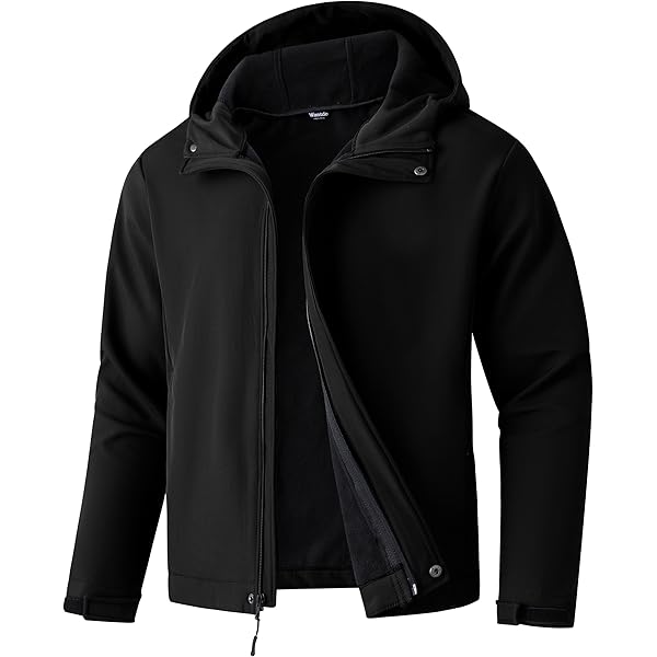 CREATMO US Men's Lightweight Water Resistant Breathable Hooded